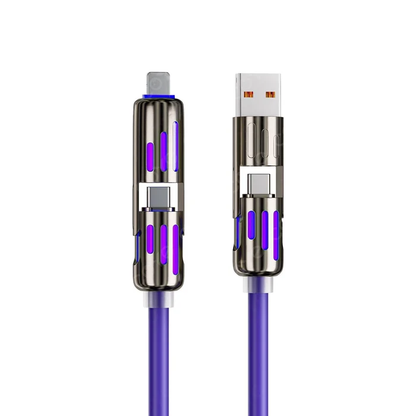 Câble de charge rapide USB 4-en-1