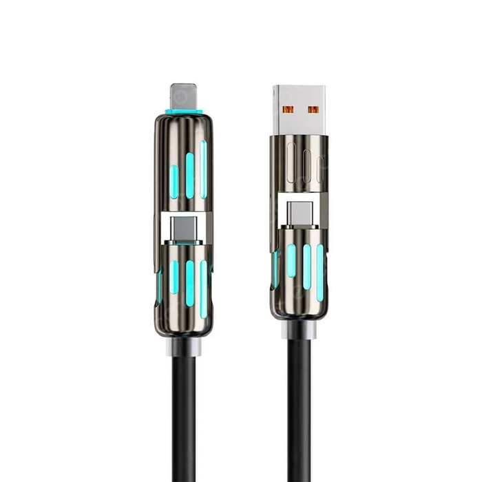 Câble de charge rapide USB 4-en-1