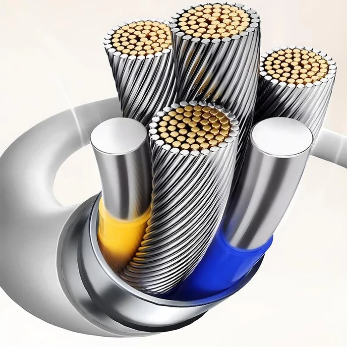 Câble de charge rapide USB 4-en-1