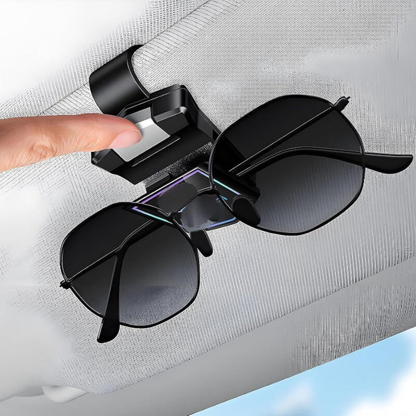 Porte-lunettes de soleil magnétique pour pare-soleil de voiture