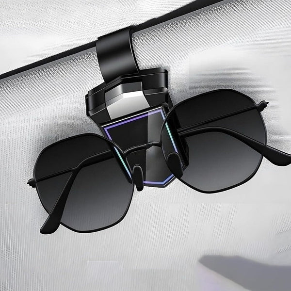 Porte-lunettes de soleil magnétique pour pare-soleil de voiture