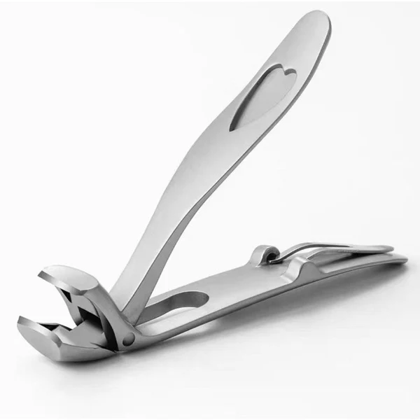 Coupe-ongles en acier inoxydable à large ouverture – Coupe facile et précise des ongles de pieds