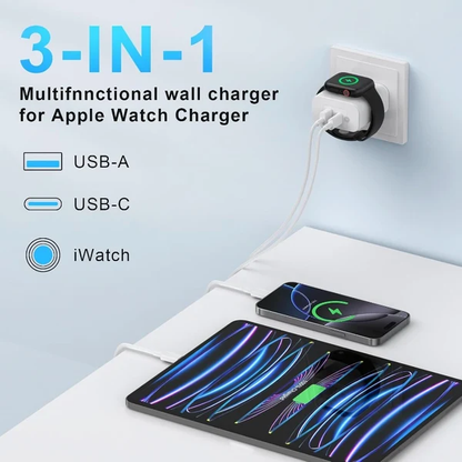 Chargeur mural 3-en-1