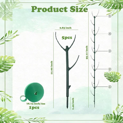 Tuteur empilable pour plantes