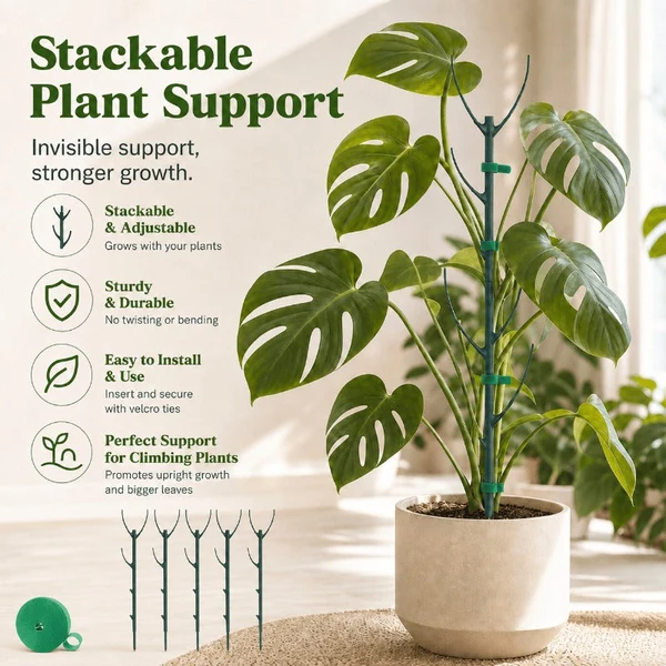 Tuteur empilable pour plantes