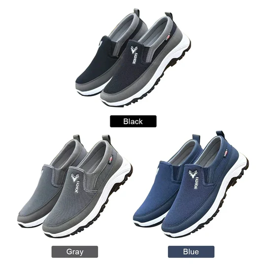Chaussures bateau classiques et légères pour hommes – Mocassins slip-on décontractés et confortables
