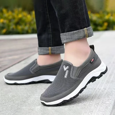 Chaussures bateau classiques et légères pour hommes – Mocassins slip-on décontractés et confortables