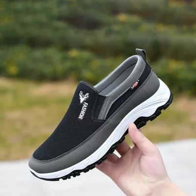 Chaussures bateau classiques et légères pour hommes – Mocassins slip-on décontractés et confortables