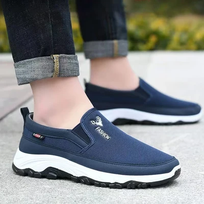 Chaussures bateau classiques et légères pour hommes – Mocassins slip-on décontractés et confortables