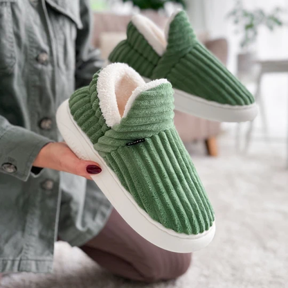 Chaussons d'hiver chauds et confortables unisexes