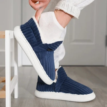 Chaussons d'hiver chauds et confortables unisexes