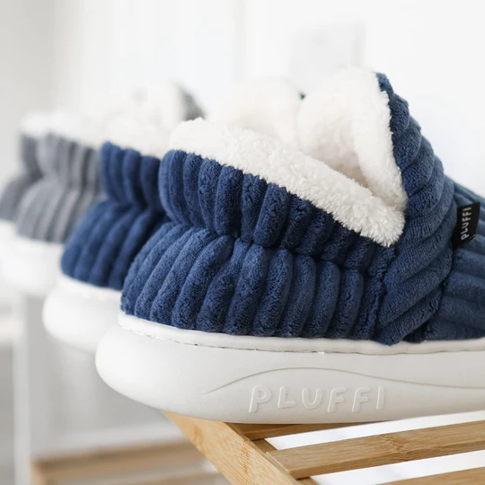 Chaussons d'hiver chauds et confortables unisexes