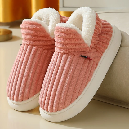 Chaussons d'hiver chauds et confortables unisexes