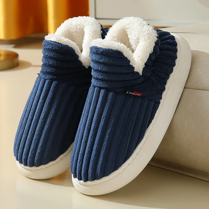 Chaussons d'hiver chauds et confortables unisexes