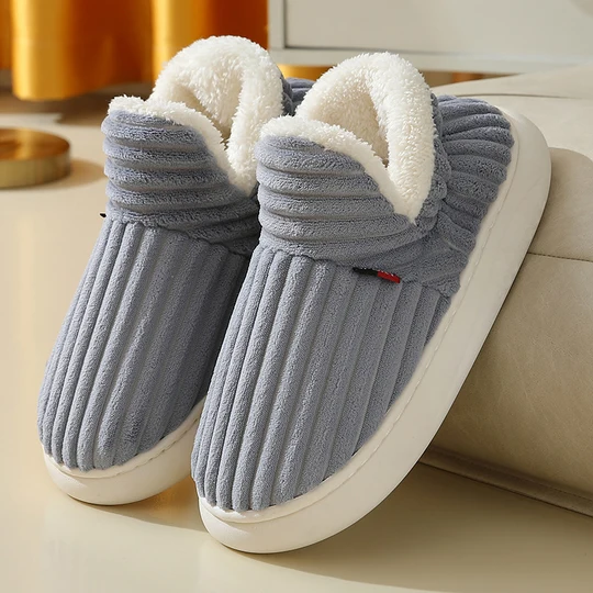 Chaussons d'hiver chauds et confortables unisexes