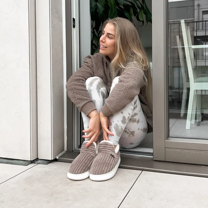 Chaussons d'hiver chauds et confortables unisexes