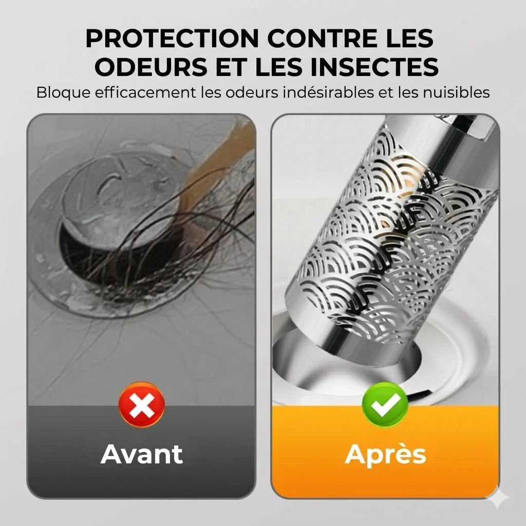 Bouchon de lavabo pop-up universel
