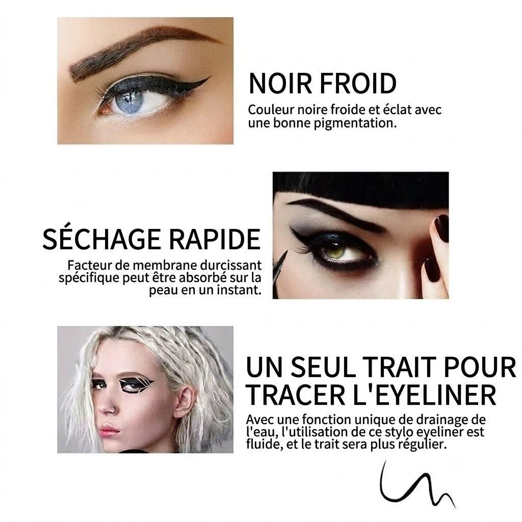 Kit de 14 eye-liners gel colorés imperméables 👁️🌈✏️