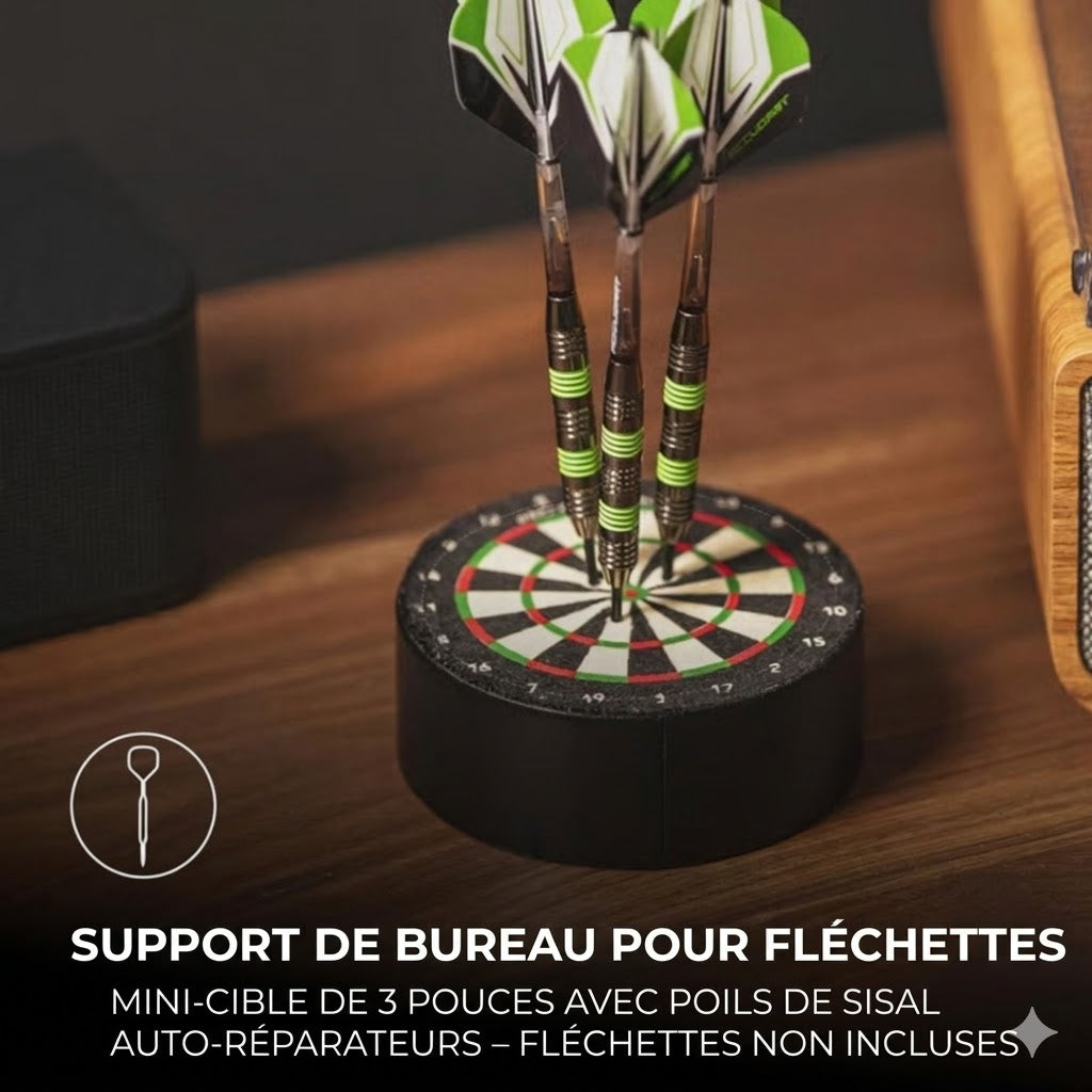 Mini porte-fléchettes de luxe