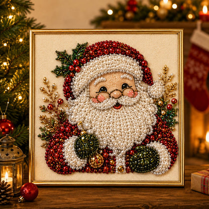 🔥 50% DE RÉDUCTION – TEMPS LIMITÉ ! 🎨💎 Kit de peinture au diamant DIY relaxant sur le thème de Noël – Facile pour les débutants 🎄