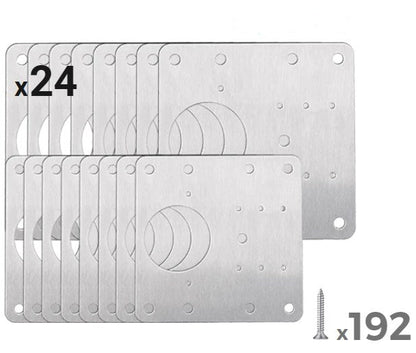 Kit de réparation professionnel pour charnières de placard
