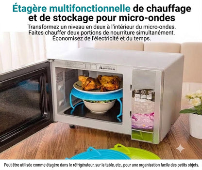 Plateau pliable pour micro-ondes