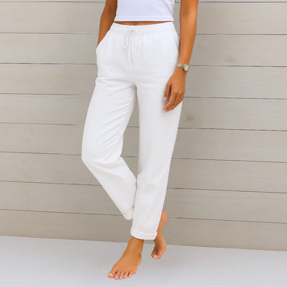 Pantalon en lin confortable