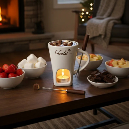 Tasse à Fondue au Chocolat