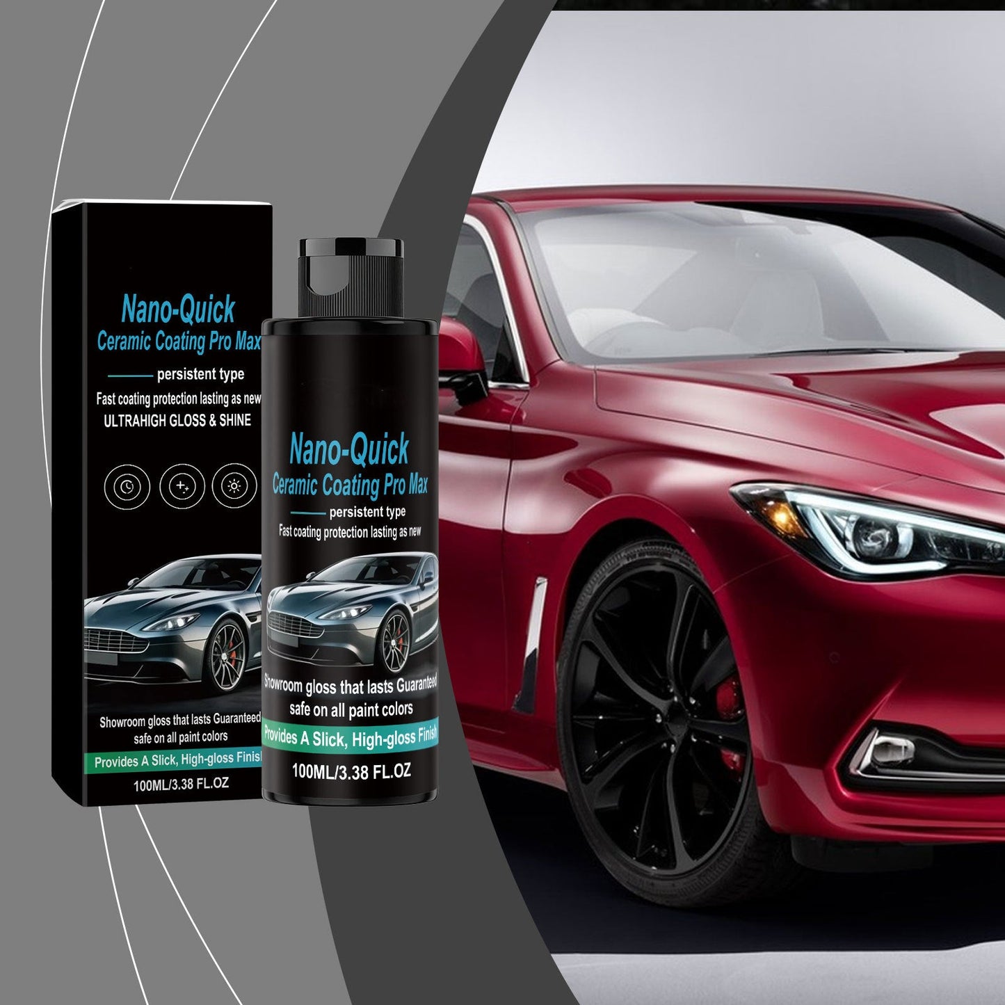 Revêtement nano-céramique pour voiture
