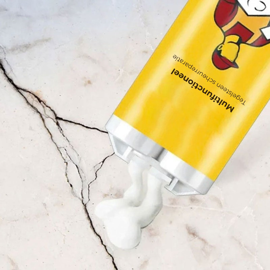 Kit de Réparation de Carrelage – Répare fissures et éclats comme neuf – Étanche et inaltérable – Pour céramique, pierre et porcelaine