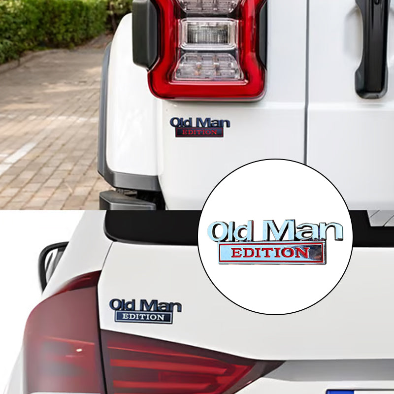 Emblème de voiture – Design romantique pour hommes