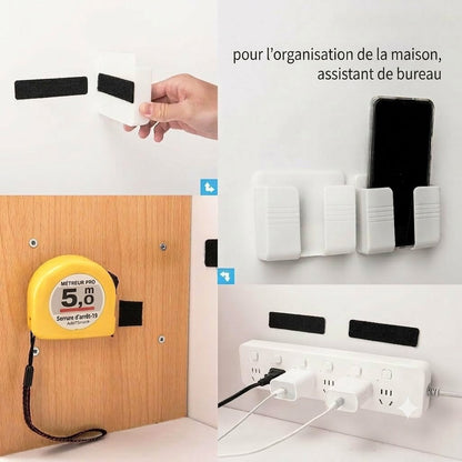 Bande scratch auto-adhésive puissante (1 lot de 20 pièces)