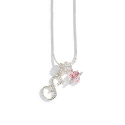Élégant collier avec pendentif cœur