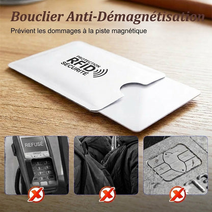 Étuis de carte de crédit anti-RFID / Pochettes de protection anti-piratage