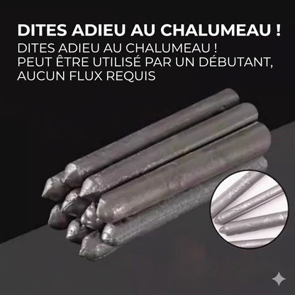 Électrodes de soudage électrique universelles – Lot de 6 pièces