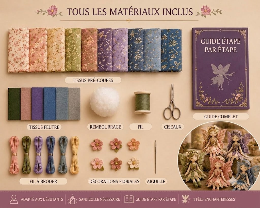 Kit DIY Fées Magiques 🧚‍♀️