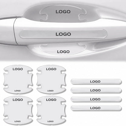 Film de protection anti-rayures pour poignée de porte de voiture – Lot de 8 protections adhésives pour poignées de porte