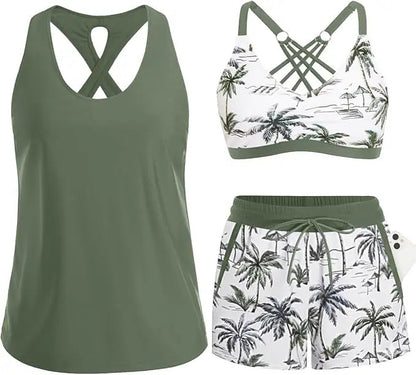 Tankini d'été vibrant