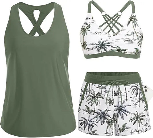 Tankini d'été vibrant