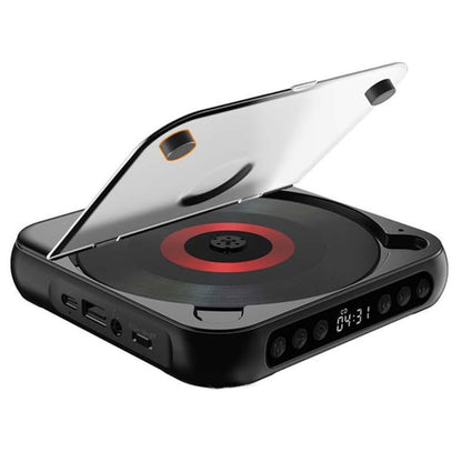 Lecteur CD Portable avec Bluetooth – Discman Rechargeable pour Voiture et Voyages (Anti-Choc)
