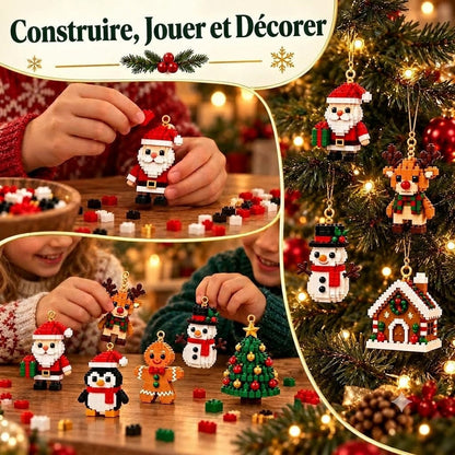 Construction de Noël – Construisez une nouvelle figurine de Noël chaque jour jusqu'au réveillon