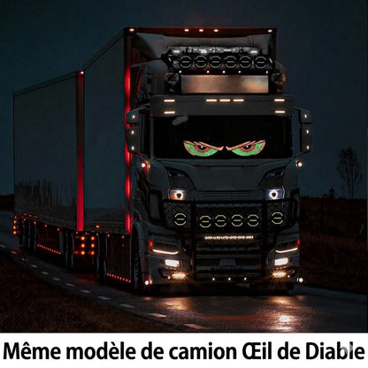 Yeux de Démon LED pour Pare-brise de Voiture