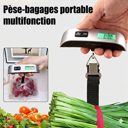 Pèse-bagage portable avec écran LCD