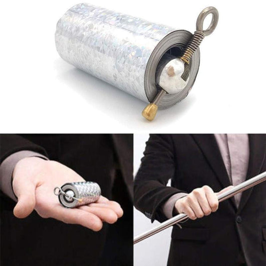 DefenceStick - Bâton de défense télescopique rétractable en métal