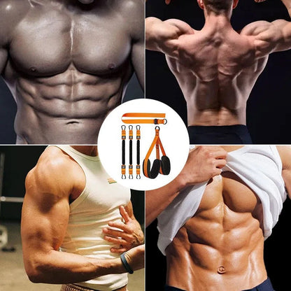 Bande élastique de fitness de soutien pour tractions