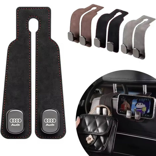 Double Crochet d'Appuie-tête pour Voiture avec Logo