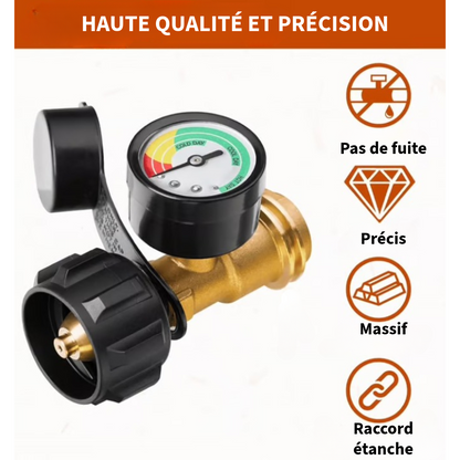 Manomètre professionnel pour gaz propane