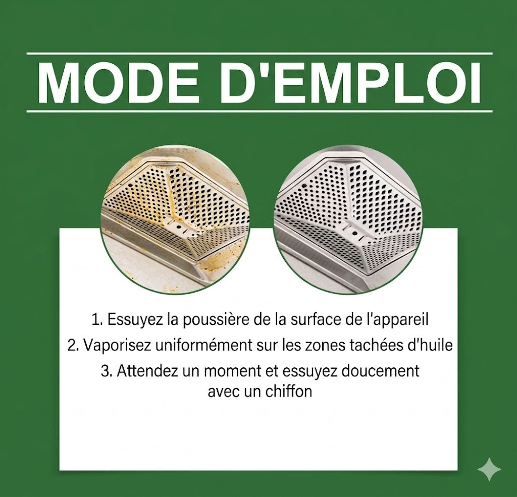 Mousse nettoyante enzymatique multifonctionnelle – Puissant détachant
