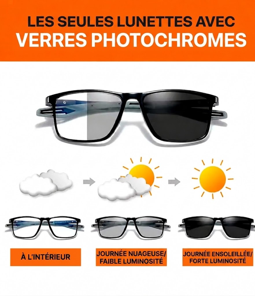 Lunettes de lecture multifocales VisionSync