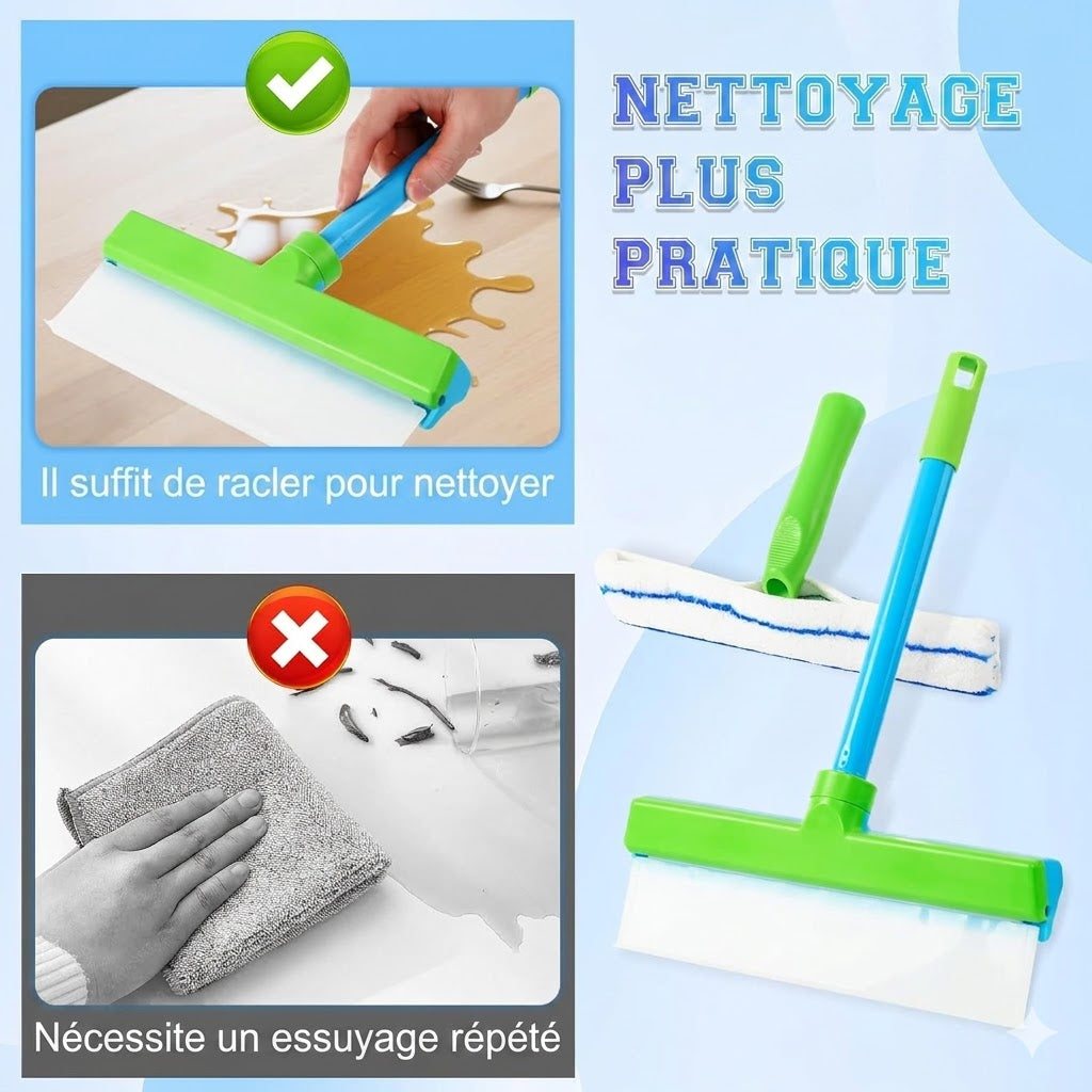 Kit d'essuie-glaces sans traces - Universel - Silencieux & Durable